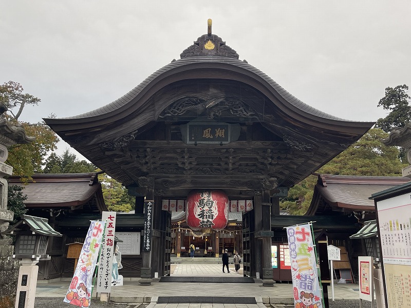 竹駒神社　向唐門