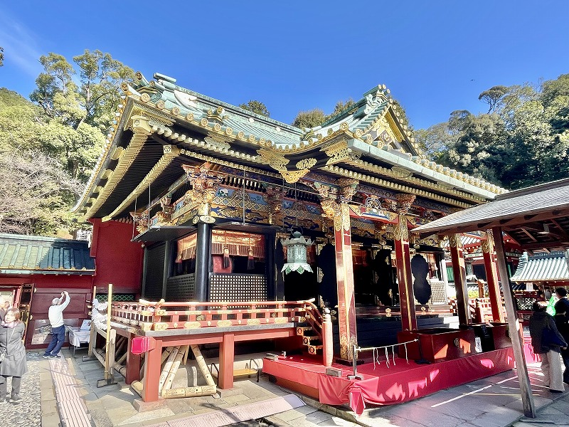 久能山東照宮 拝殿