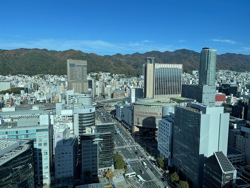 神戸市役所　展望ロビー