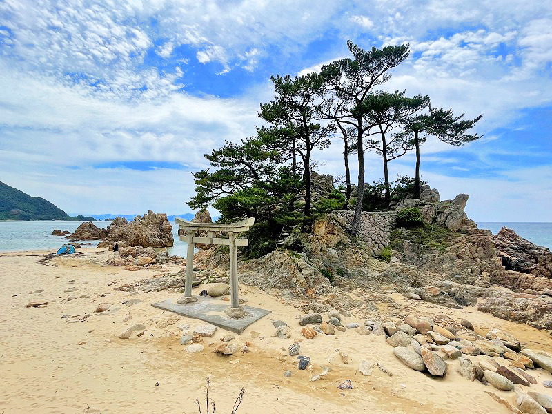 水晶海水浴場