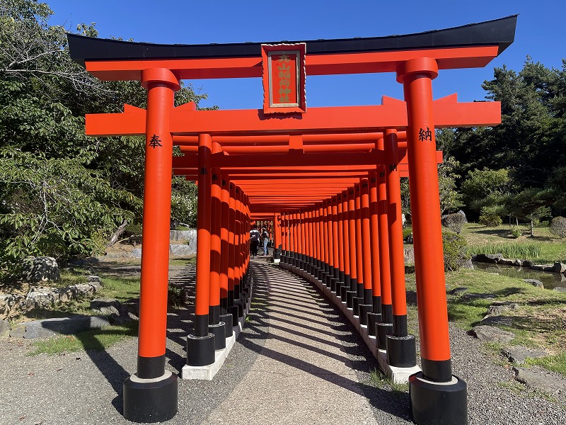 高山稲荷神社 千本鳥居