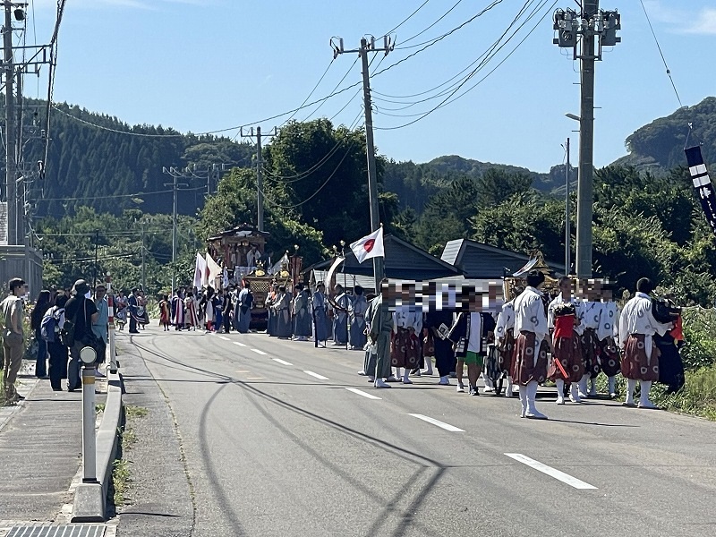 箭根森八幡宮例大祭