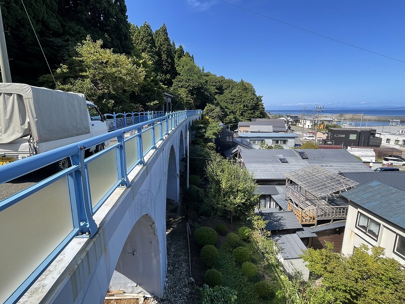 大間鉄道 アーチ橋