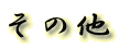 ���̑�