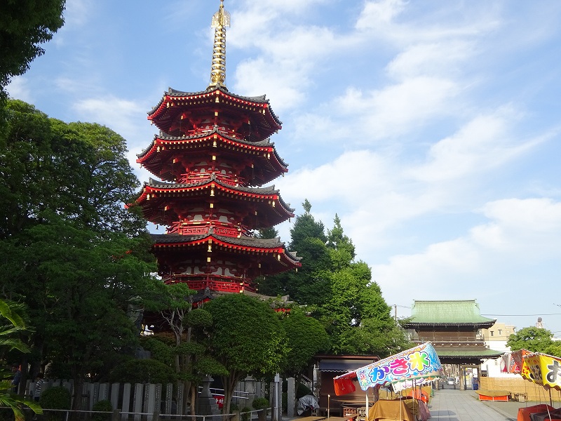 川崎大師 八角五重塔