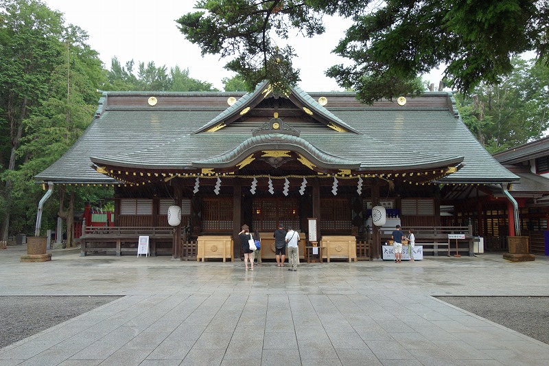 大國魂神社拝殿