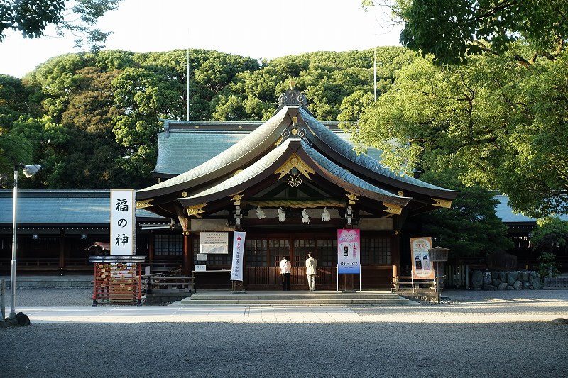 真清田神社 拝殿