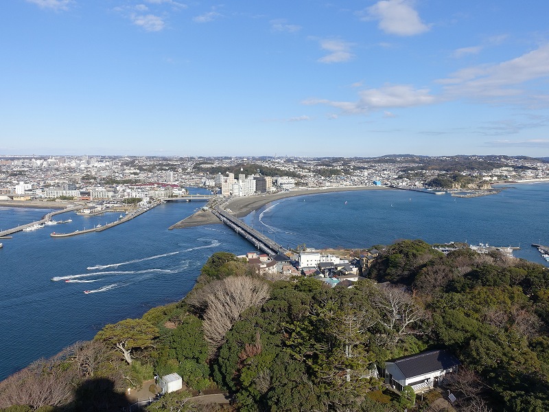 江の島灯台 屋外展望フロア