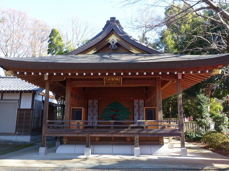 白岡八幡宮 神楽殿