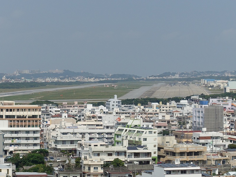 嘉数高台公園 普天間基地