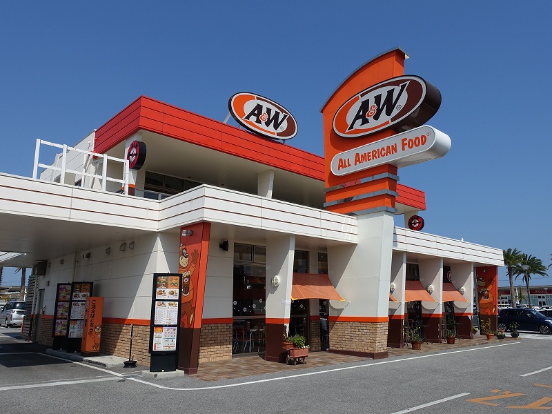 A&W マリンタウンあがり浜店