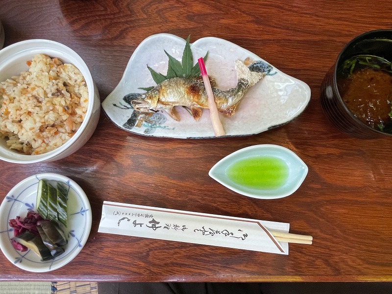 仲よし 鮎の塩焼きセット