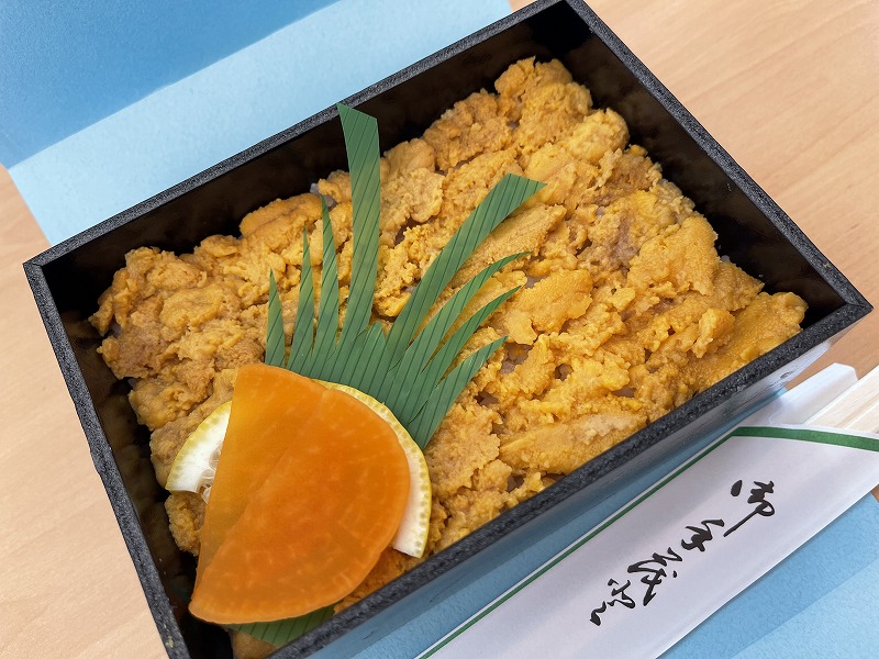三陸鉄道リアス線久慈駅 うに弁当