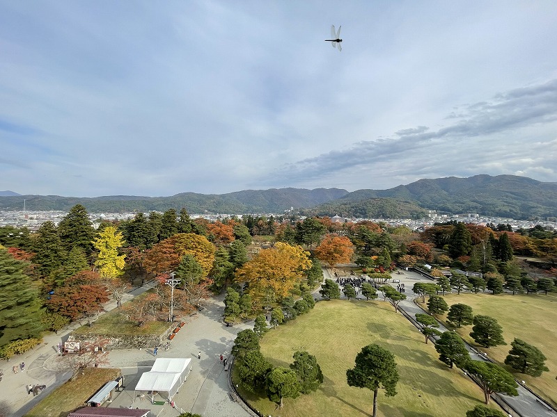 若松城 展望台