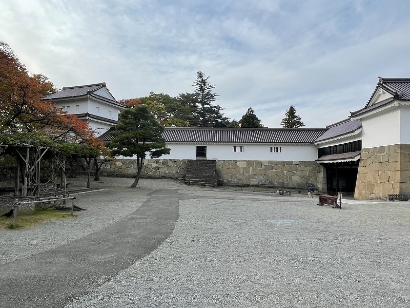 若松城 表門(鉄門) 干飯櫓 南走長屋
