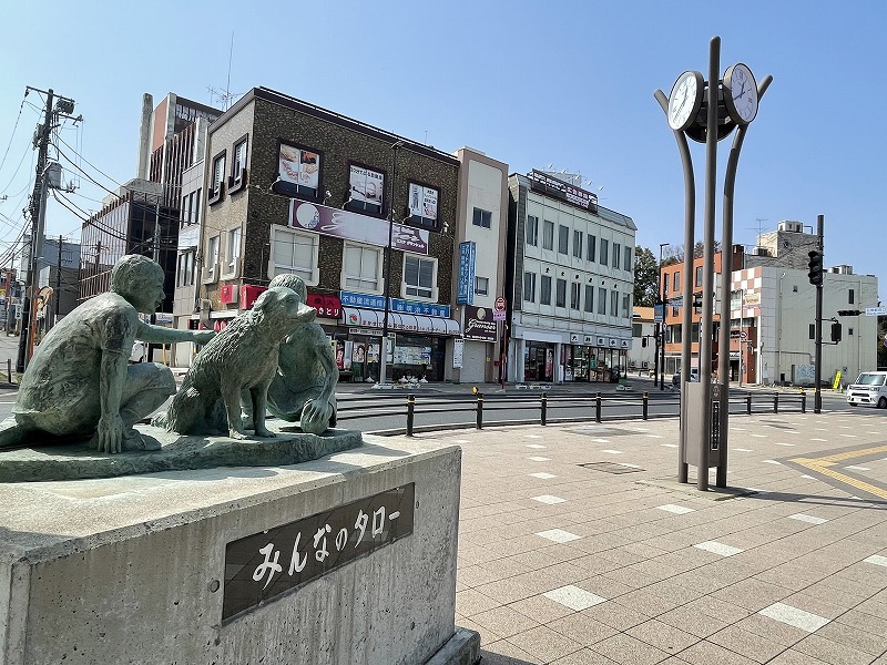石岡駅 タロー