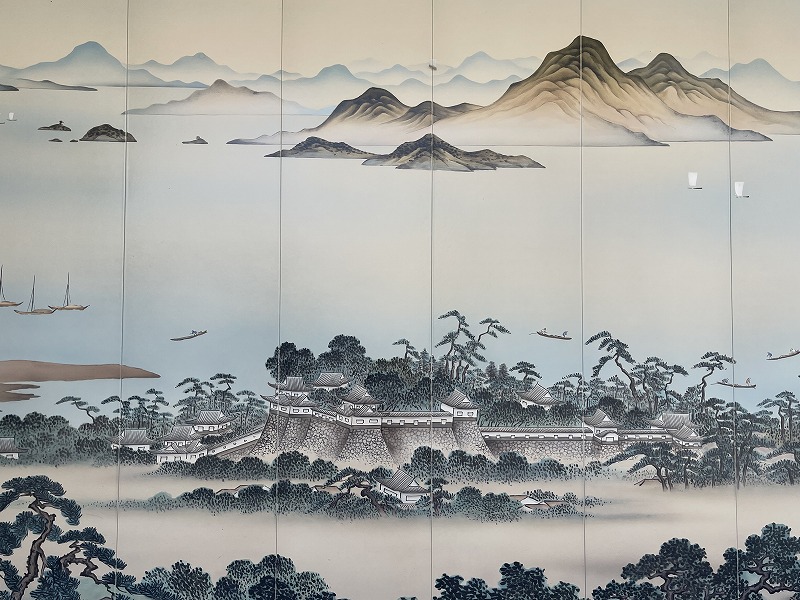 三原城 レリーフ