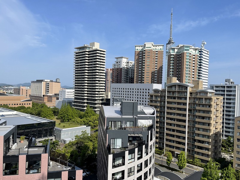 百道浜 マンション群