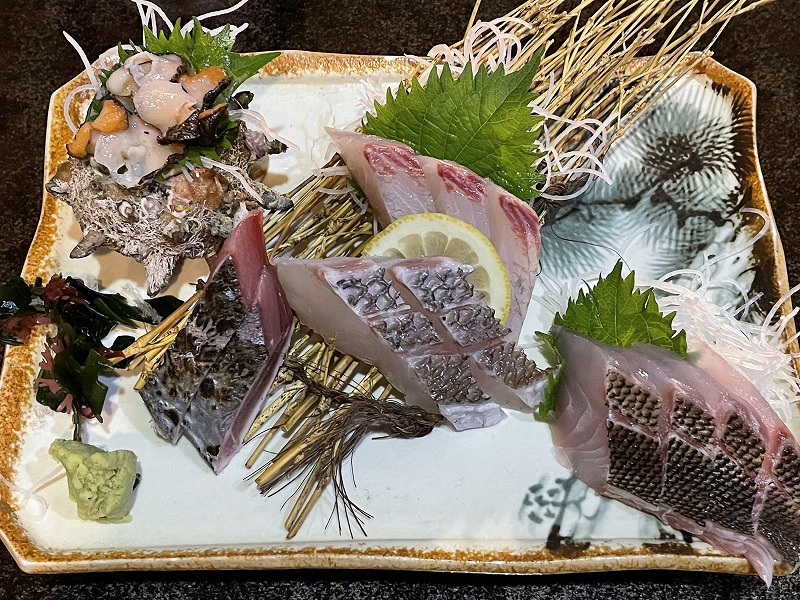 味処千両 刺身盛合せ