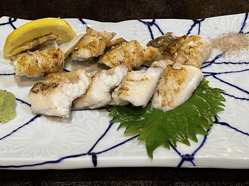 味処千両 穴子白焼き