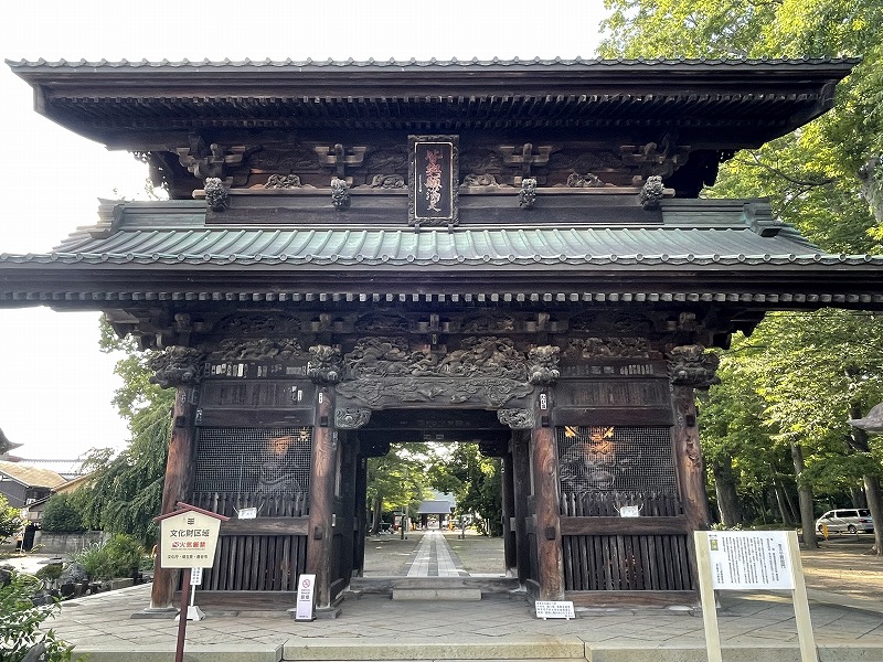 妻沼聖天山 貴総門