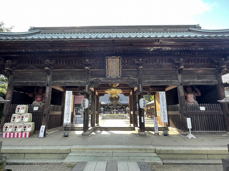 妻沼聖天山 仁王門