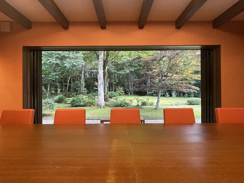 東山旧岸邸 食堂