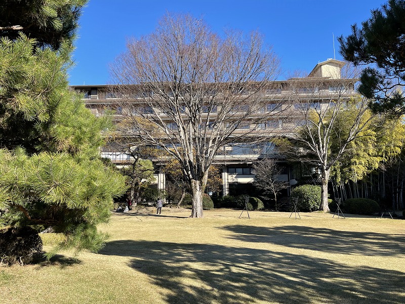常盤ホテル 庭園
