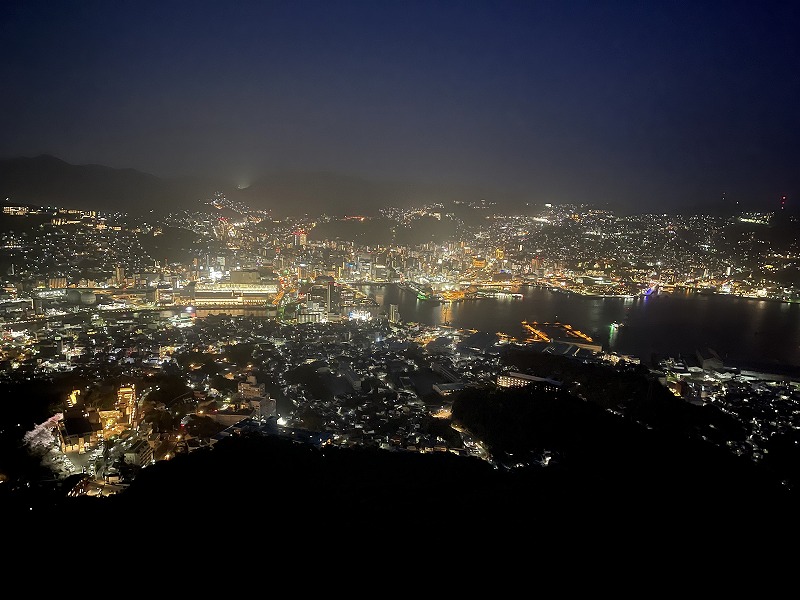 稲佐山山頂展望台 夜景