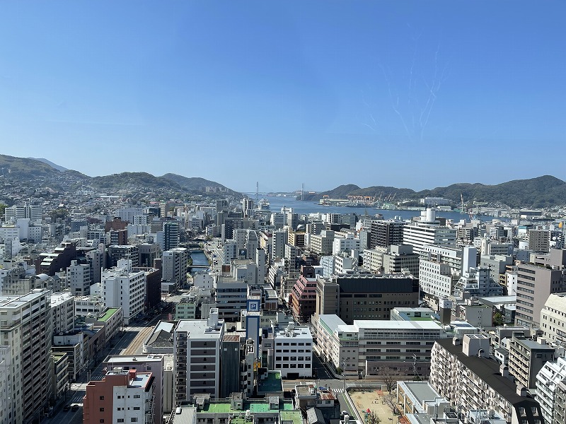 長崎市役所 展望フロア