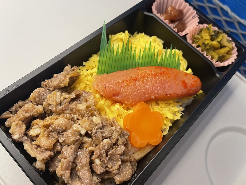 うまか!博多めんたい牛めし