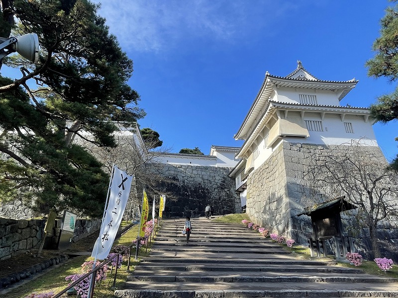 箕輪門と附櫓