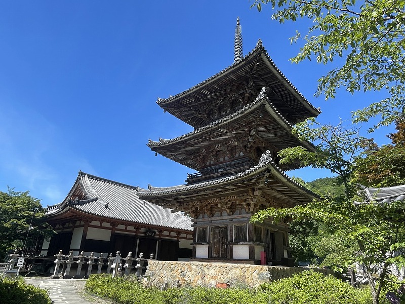 壺阪寺 三重塔