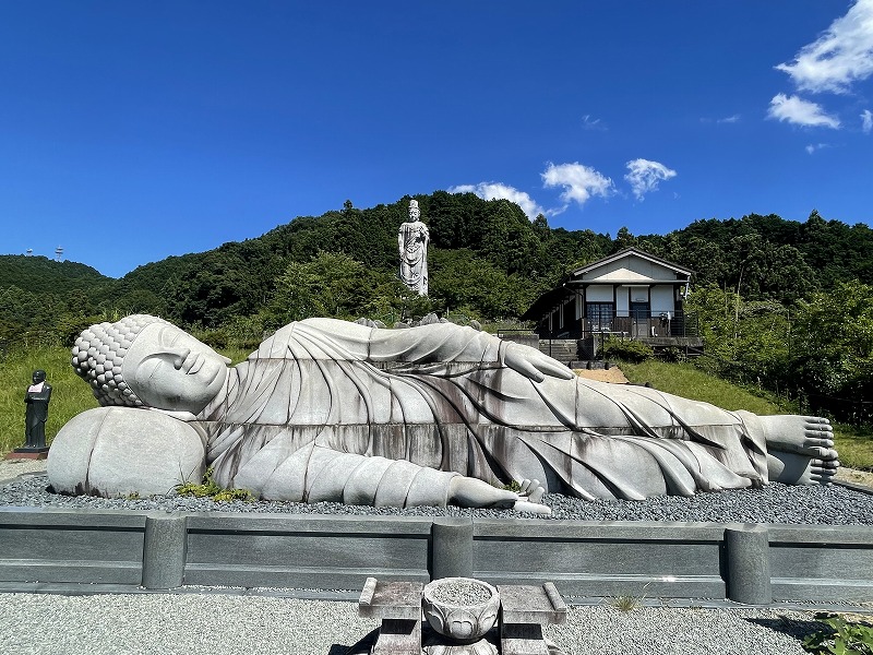 天竺渡来大観音石像