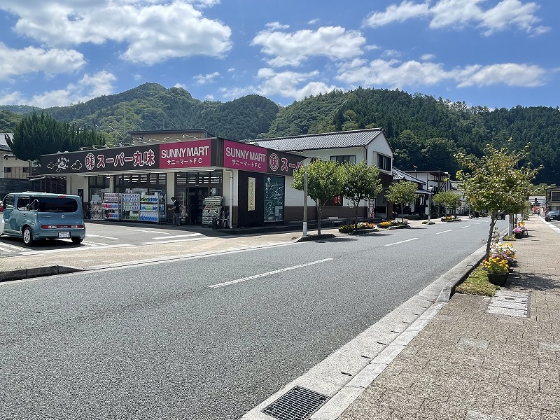 檮原町 中心市街地