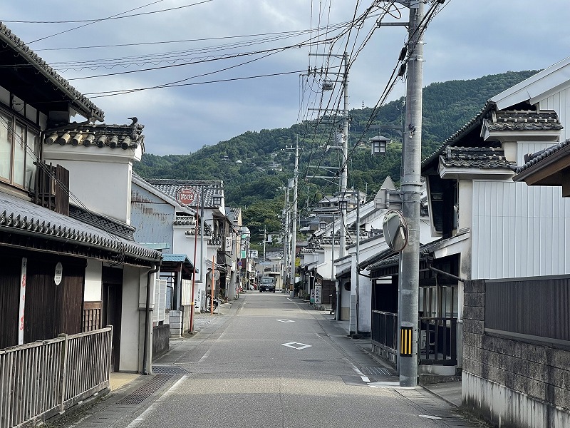 貞光の二層うだつの町並み