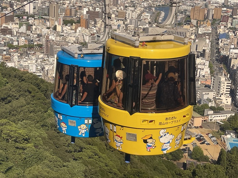 あわぎん眉山ロープウェイ