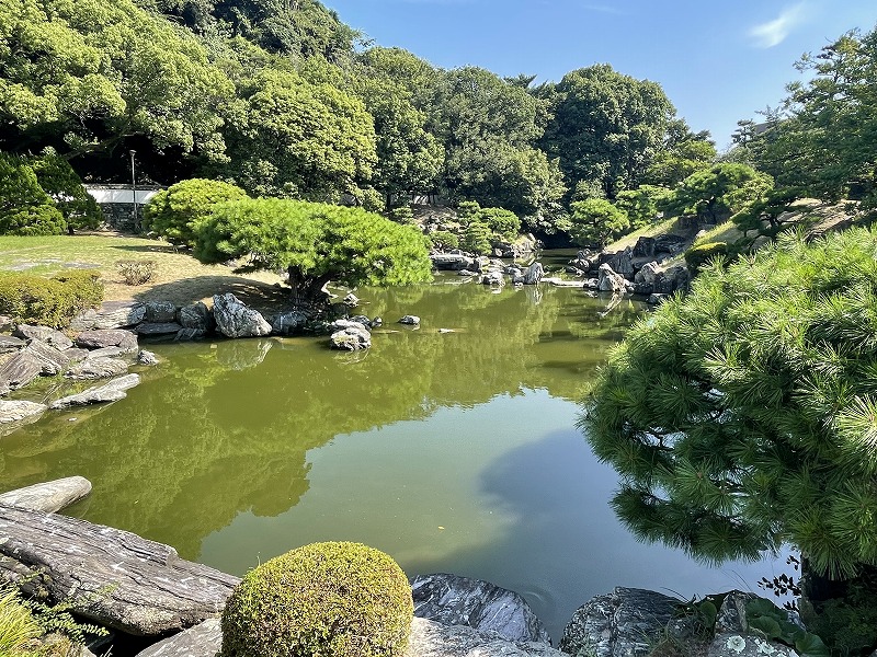 旧徳島城表御殿庭園