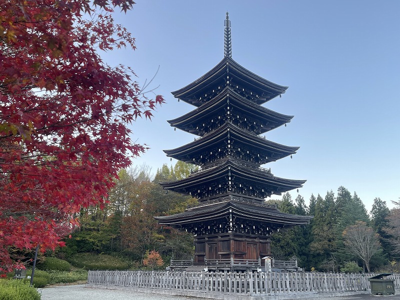 定義如来 西方寺 五重塔