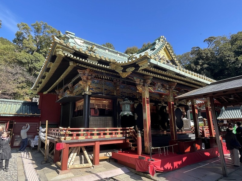 久能山東照宮 拝殿