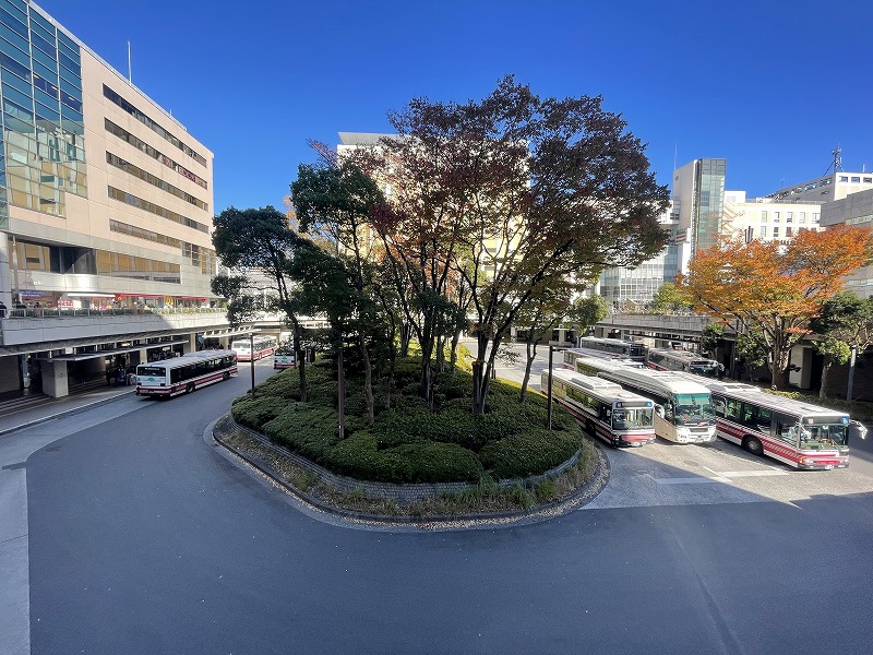 南口駅前広場