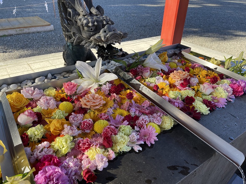 花手水