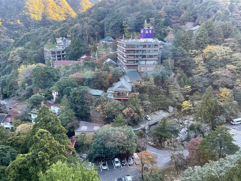 御在所ロープウエイ 湯の山温泉街