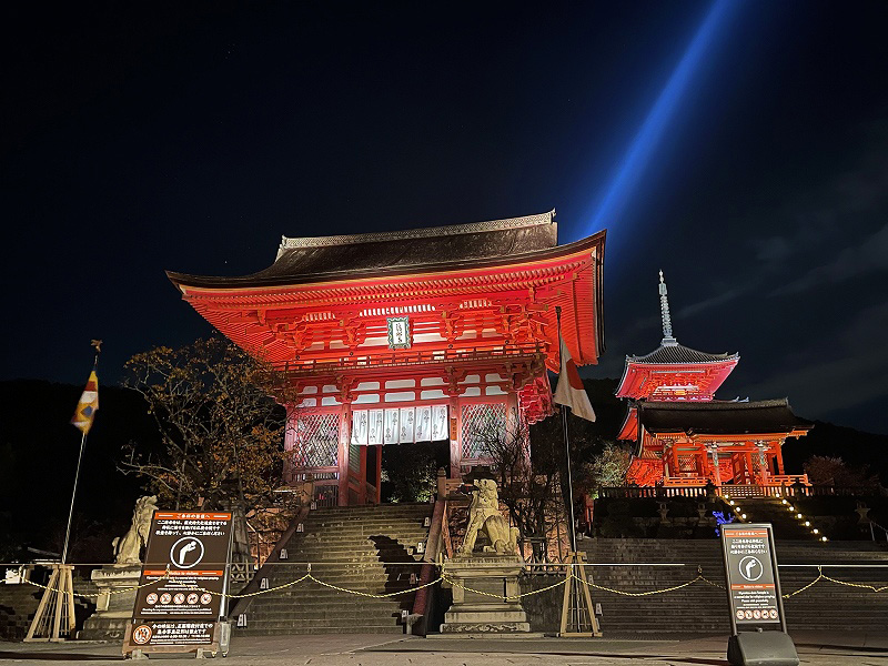 清水寺 ライトアップ